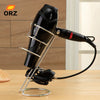 Image of Stainless Steel Standing Hair Dryer Holder Organizer