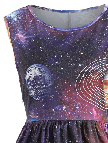 Galactic Goddess Galaxy Dress