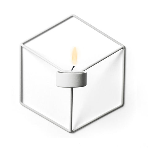 Geometric Candle Wall Decor