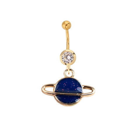 Galactic Galaxy Belly Button Ring